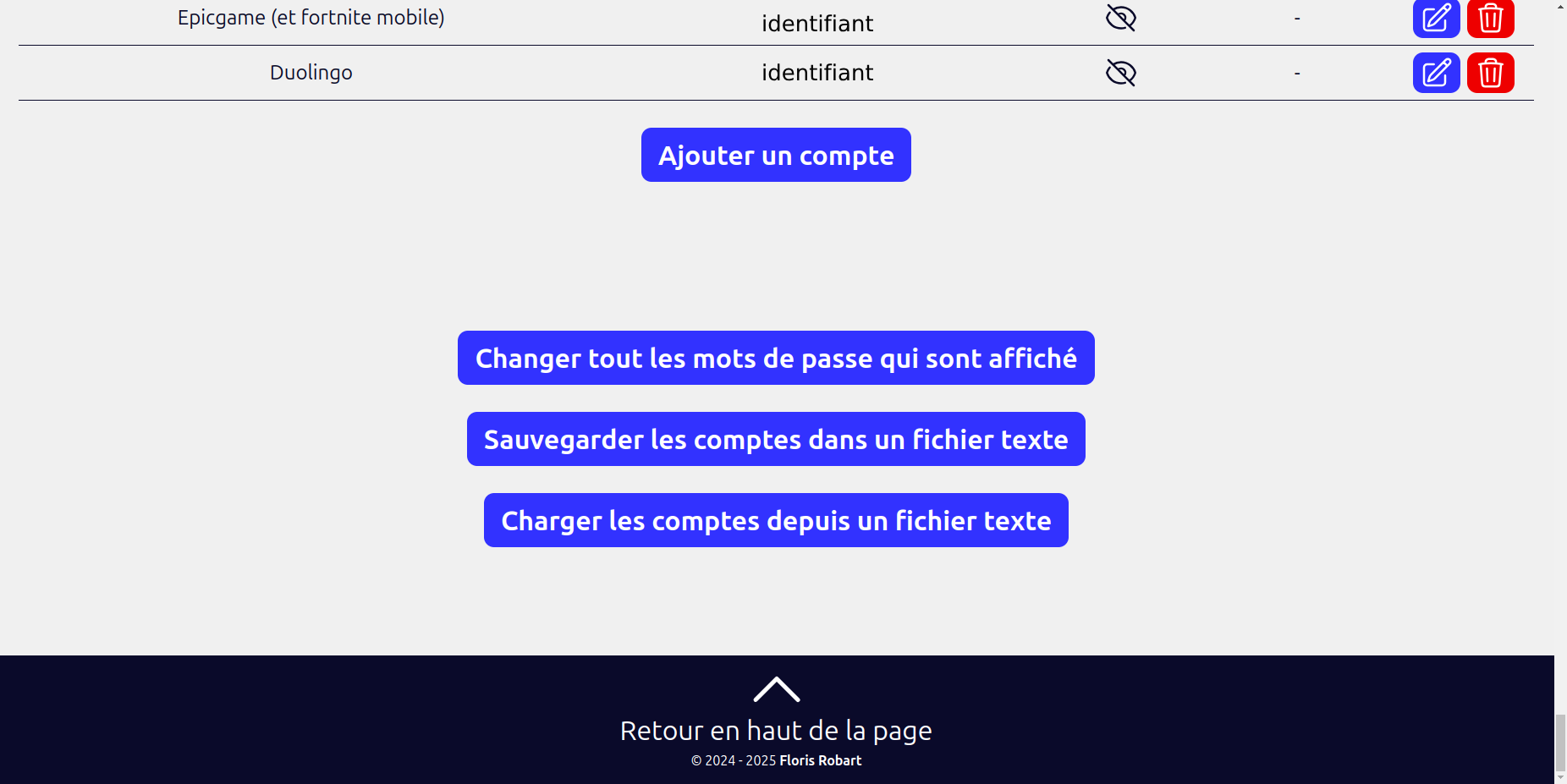 Image du projet